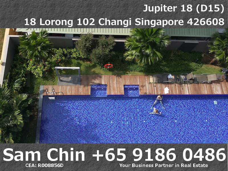 Jupiter 18 – S04 – Level 5 – Balcony – View – Lap Pool