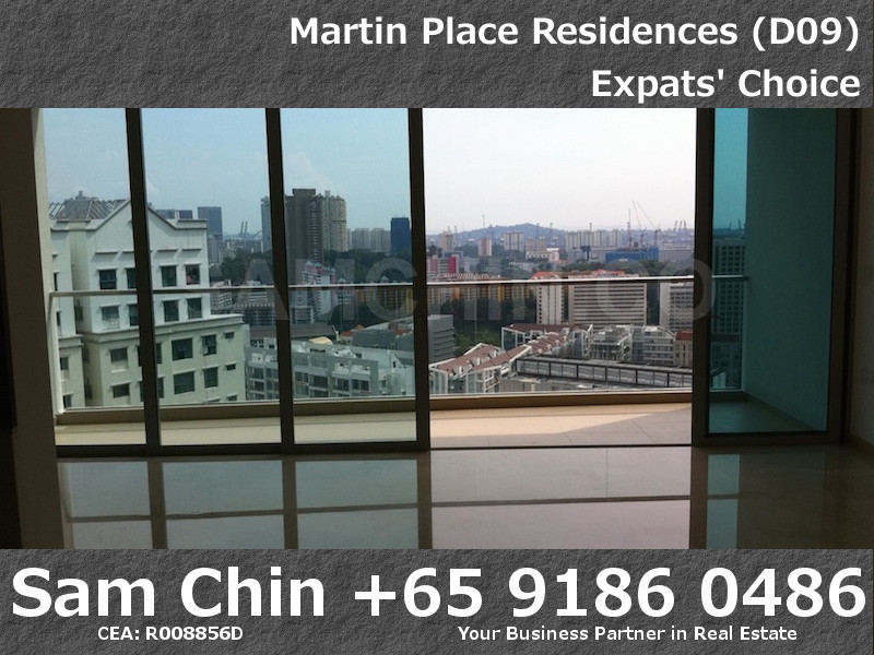 Martin Place Residences – S06 – LivingnBalcony