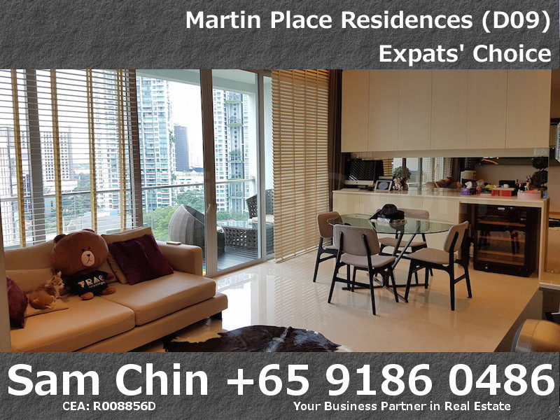Martin Place Residences – Designer 2 Bedroom – S06 – Living and Dining – 2