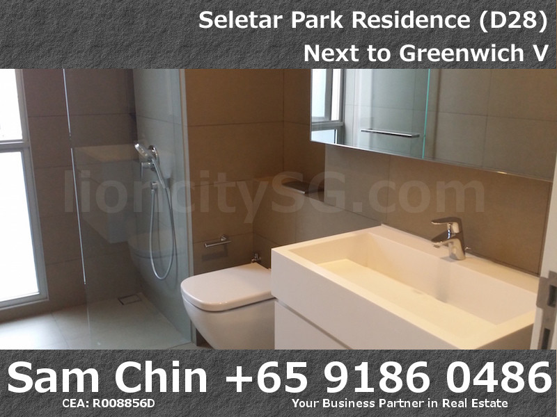 Seletar Park Residence – 2 Bedroom – S37 – Common Bathroom