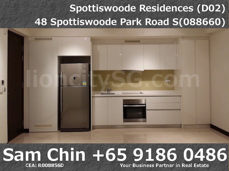 Spottiswoode Residences – S02 – M – Kitchen and Living