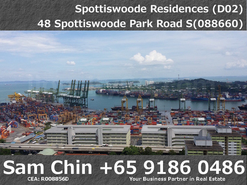 Spottiswoode Residences – S10 – VH – View – Sentosa and Sea