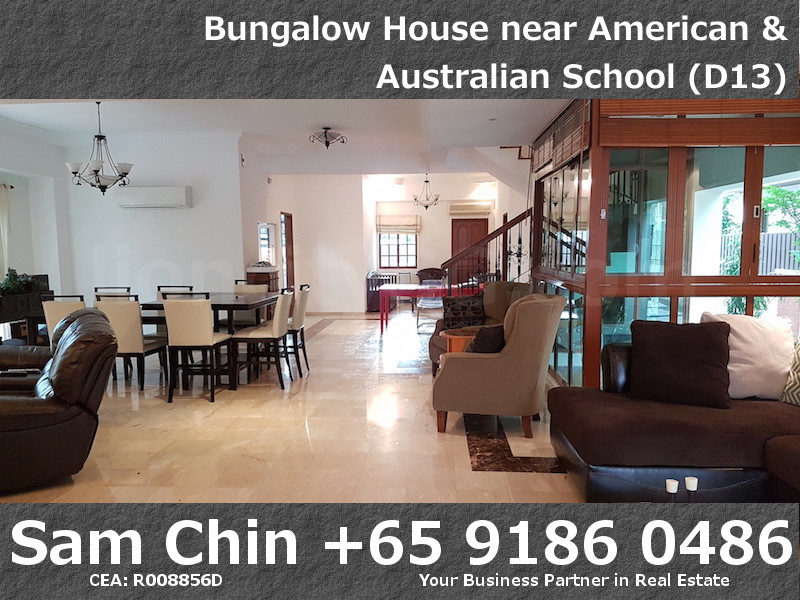 CarMichael Road Bungalow Near American and Australian School – L1 – Living Area – 4