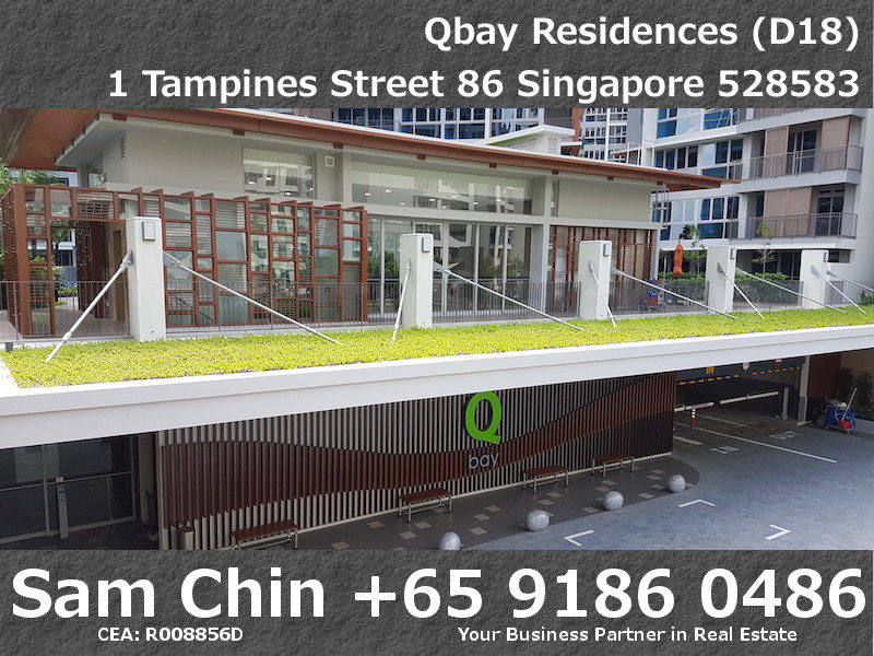 Qbay Residences – Entrance