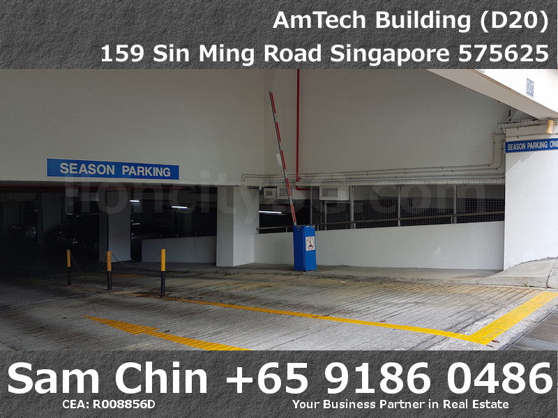 AMTech Building – Industrial – Basement Carpark Entrance