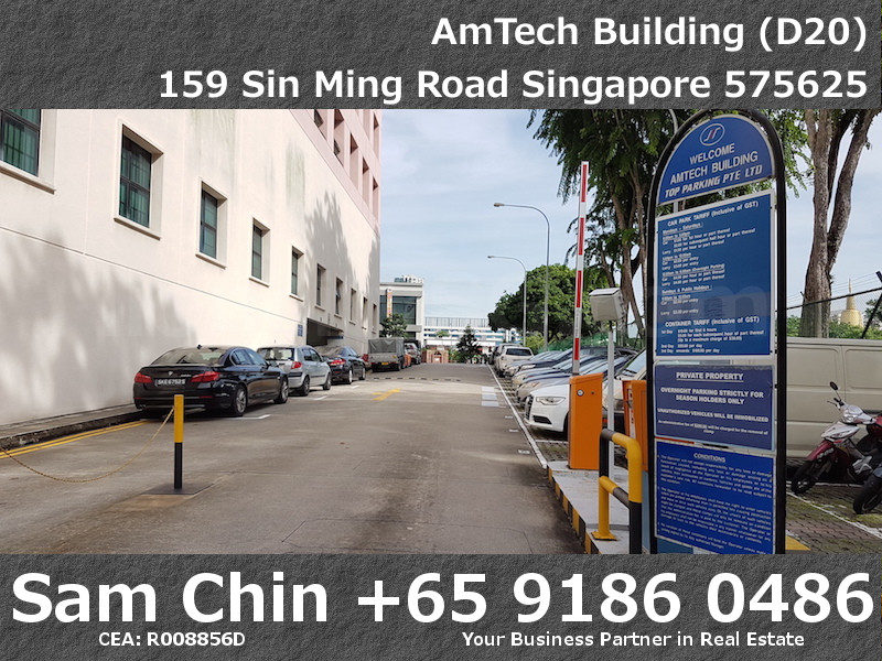 AMTech Building – Industrial – CarPark Entrance