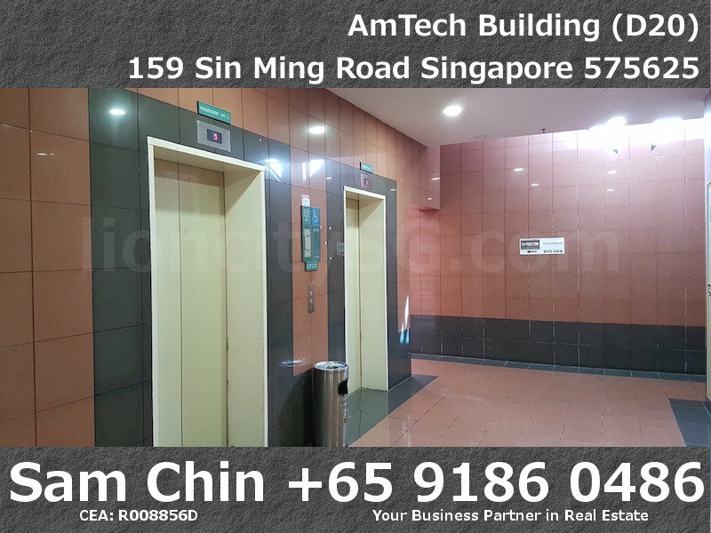 AMTech Building – Industrial – Lobby B – Level 5 – Passenger Lift