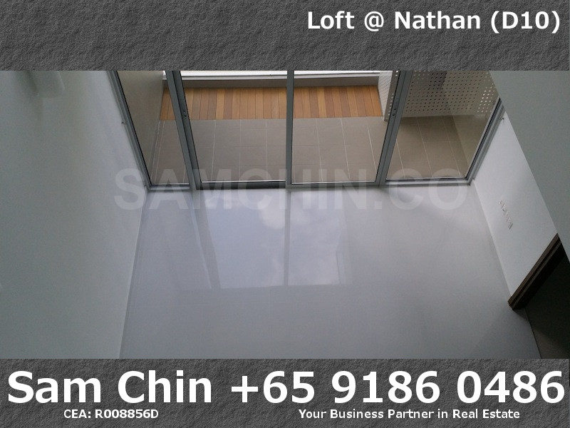 Loft at Nathan – 1 Bedroom Loft Apartment – Living Room