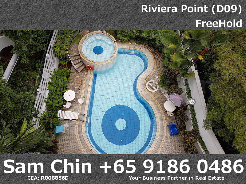 Riviera Point – 3 Bedroom – S3 – Master Bedroom – Pool View