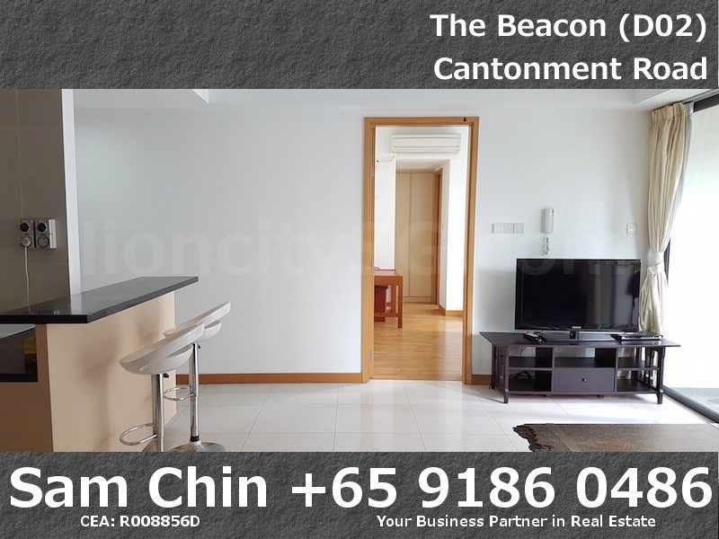 The Beacon – 2 Bedroom – Kitchen & Living