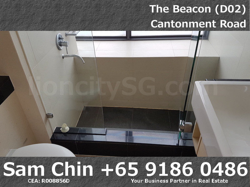 The Beacon – 2 Bedroom – Master Bathroom