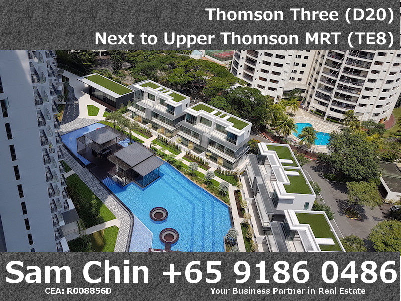 Thomson Three – 2 Bedroom – S07 – Balcony – View – Swimming Pool – 2