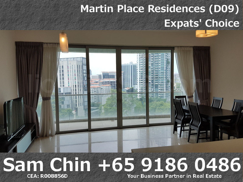 Martin Place Residences – 2 Bedroom – L – S08 – Dining and Living – 3