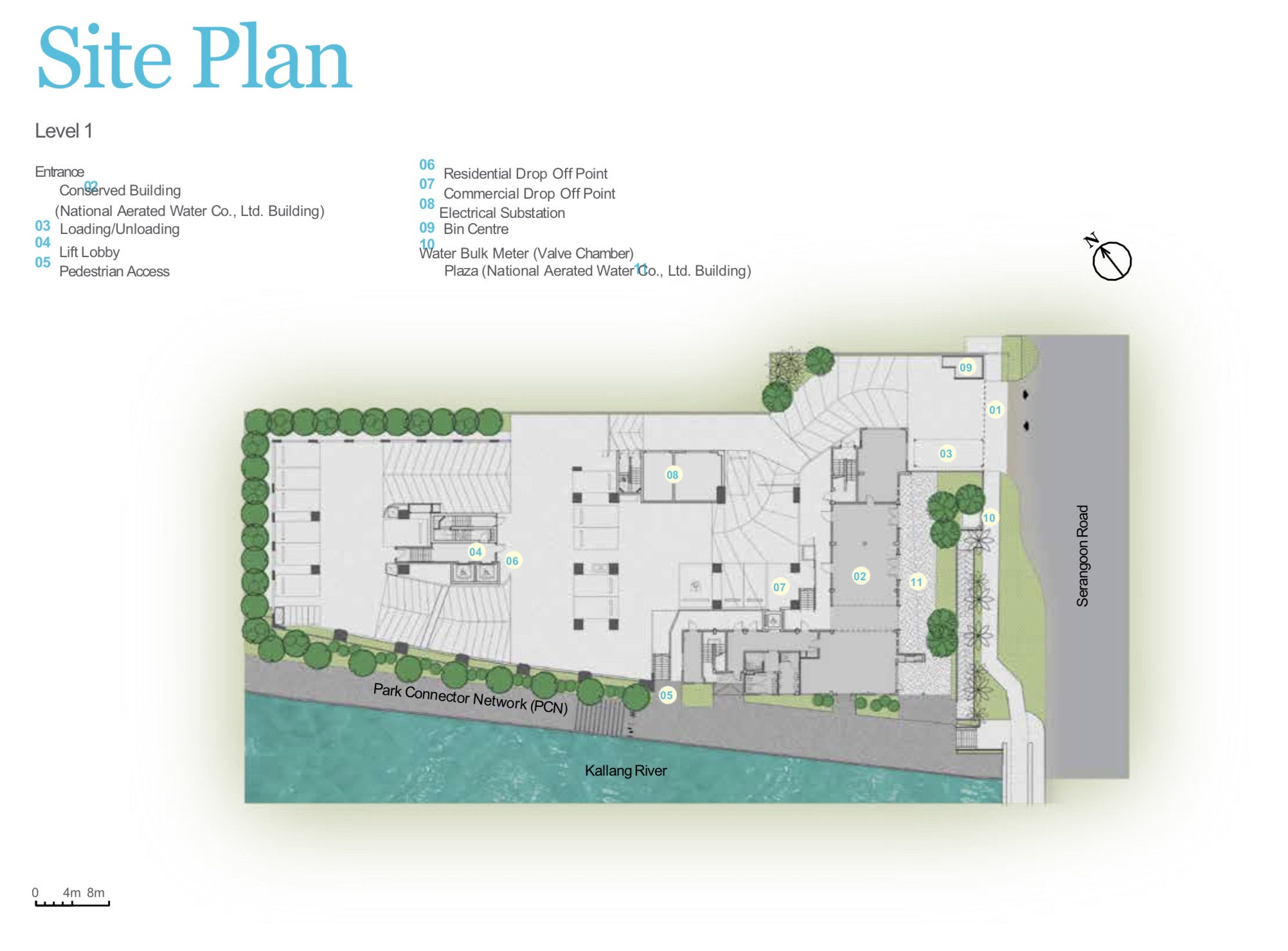 Jui Residences - Site Plan 1st floor