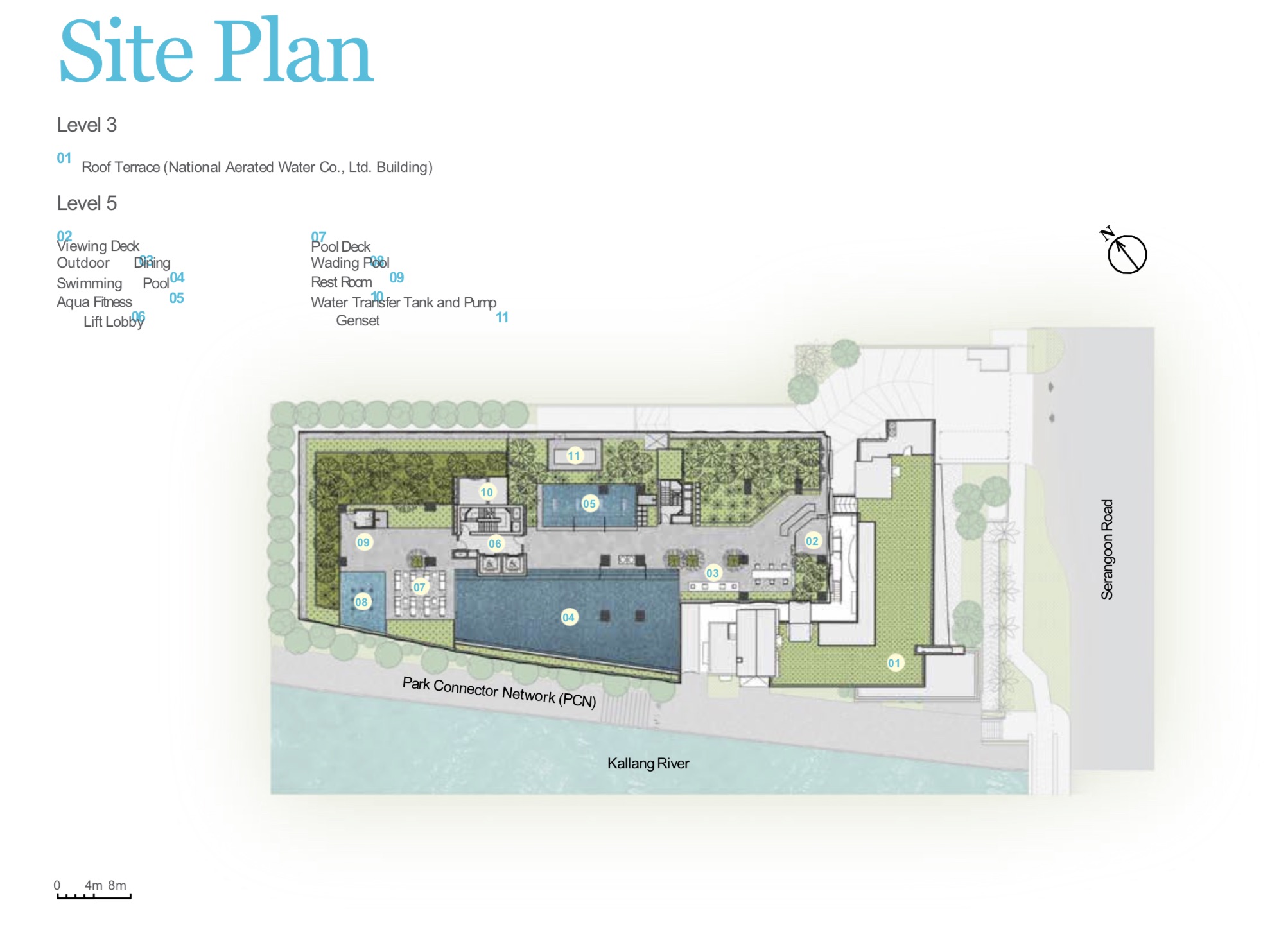 Jui Residences - Site Plan 5th floor