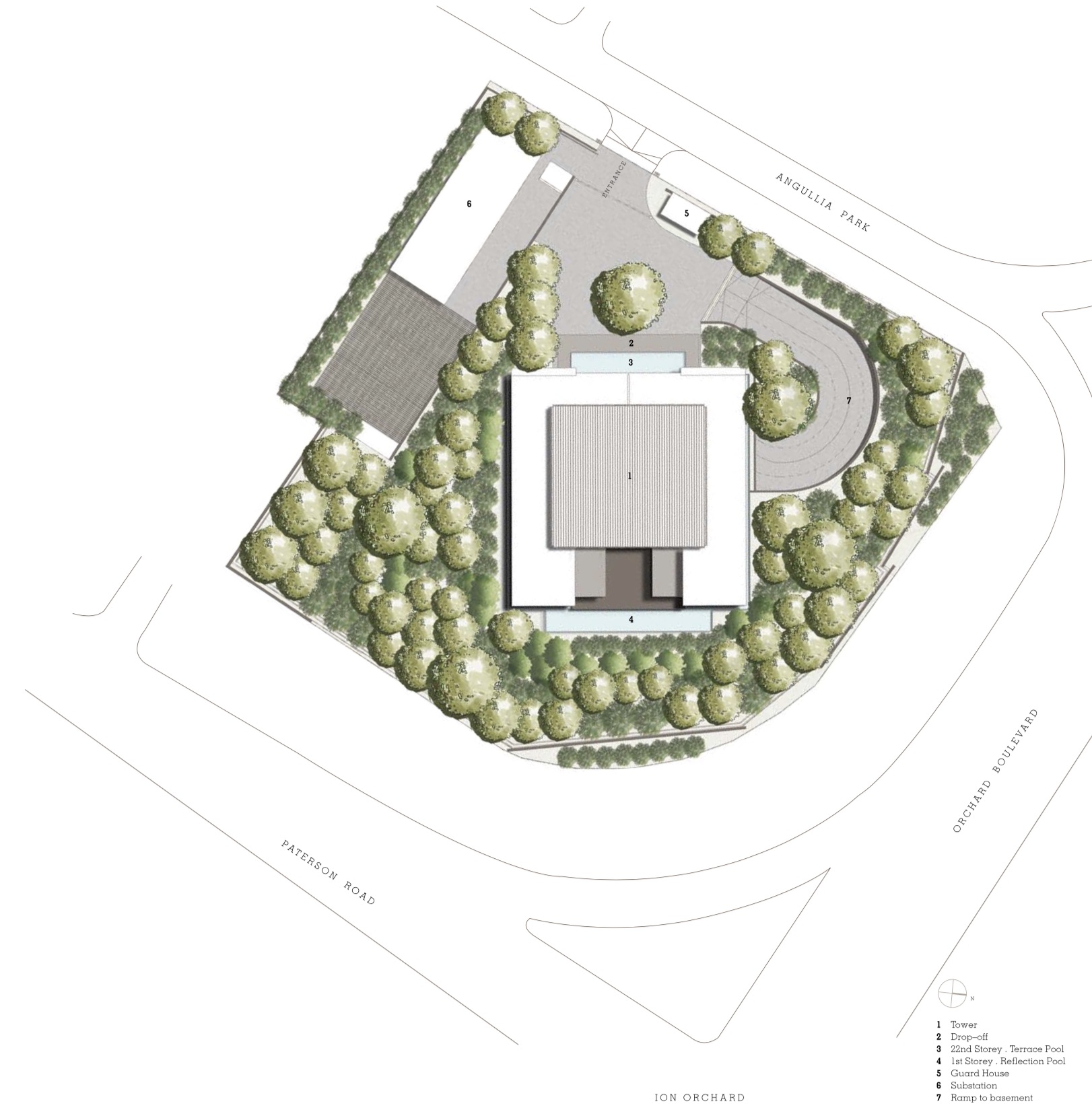 TwentyOne Angullia Park - Site Plan